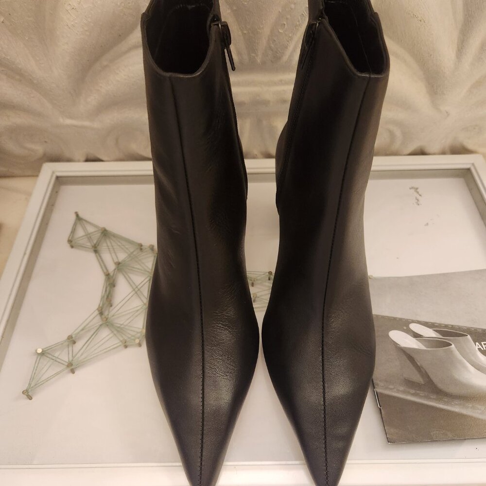 Arezzo Black Leather "Jemma" boots. NIB. Size Various - Picture 4 of 10